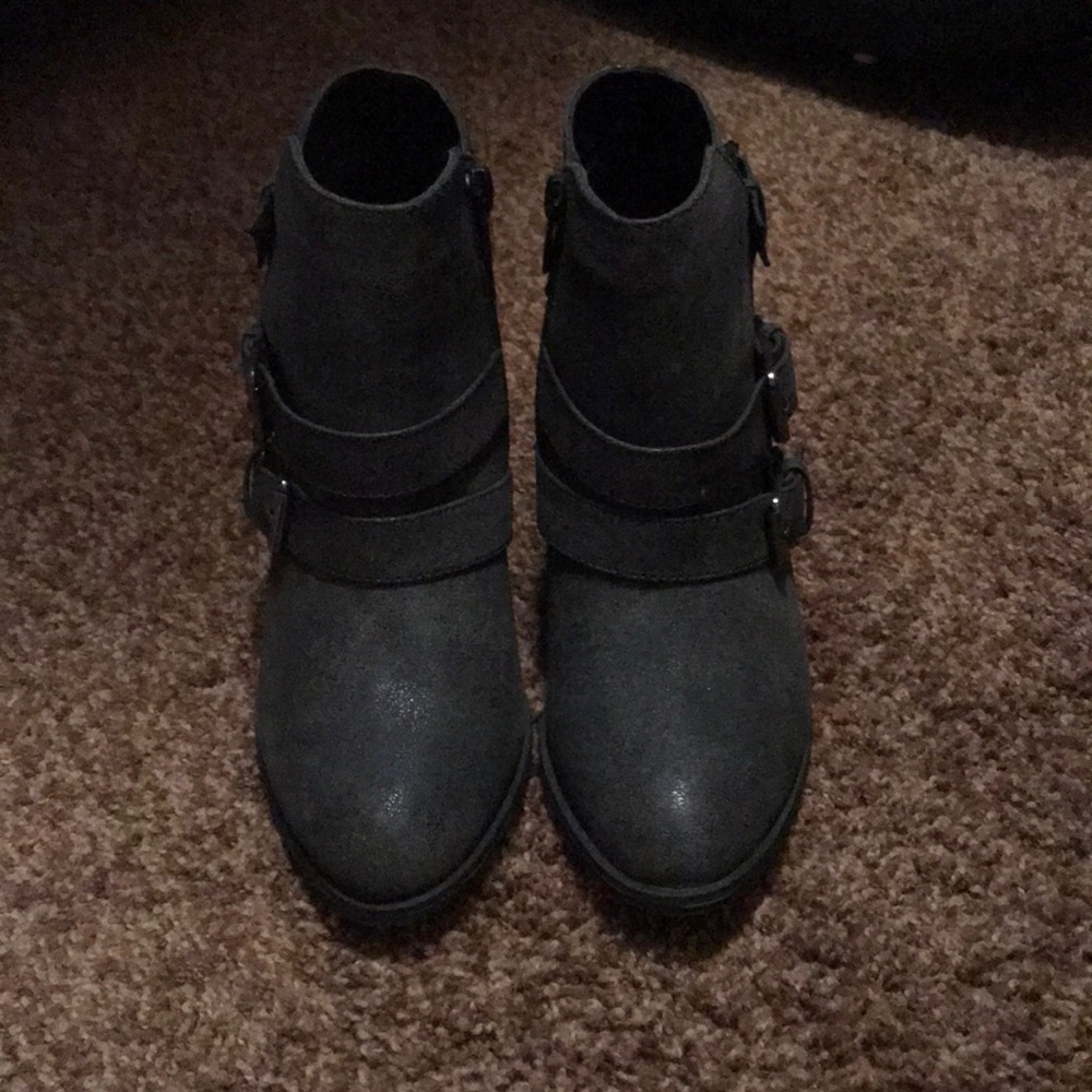 Grey Booties